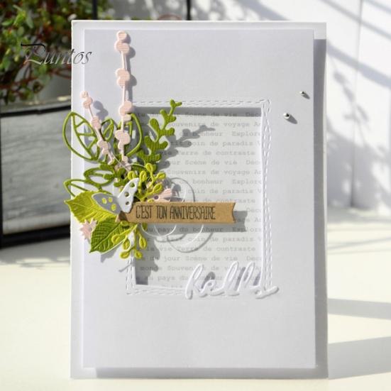 Rectangle Frame Cutting Die DIY Scrapbook Paper Cards Making Stencil Mold Decor