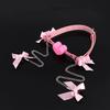 Leather Choker Collar with Mouth Gag Ball Nipple Clamp Breast Clip Chain Couple Bondage Adult Toy for Women's Couples Game