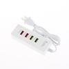 4 Ports Usb Quick Charger Charging Usb C Charger Power Strip Multi Splitter Adapter Portable Travel Charger