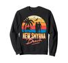 Retro Beach and Surf Design Sweatshirt