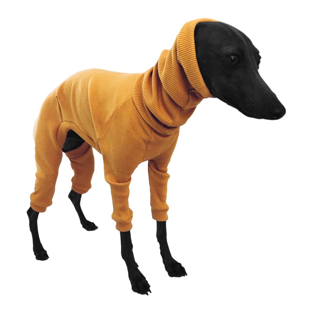 Solid Color Dog Pullover Sweatshirt for Small Medium to Large Dogs Windproof Thick Coat for Winter Outdoor