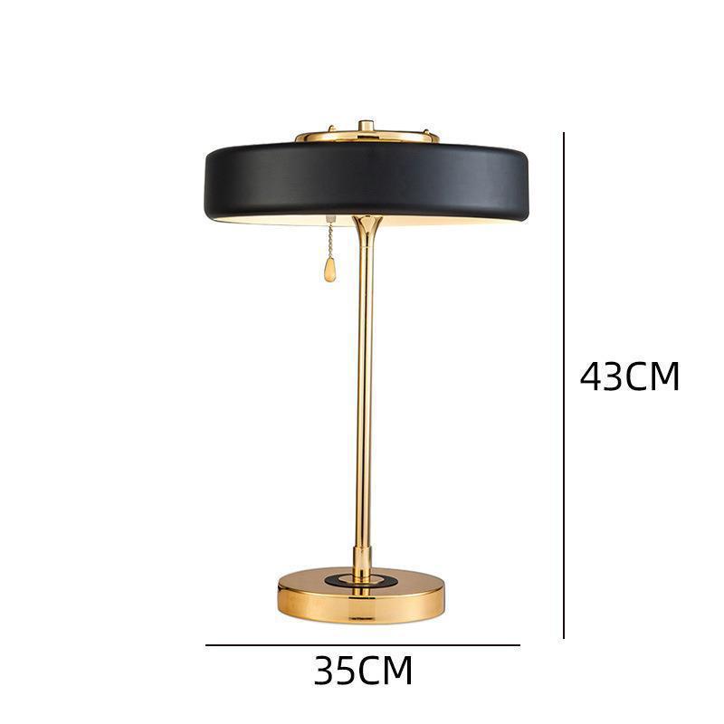 Nordic Post-Modern Creative Table Lamp for Bedroom & Living Room чёрный