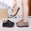 Plus Velvet Thick Snow Boots Women's Thick-soled Non-slip Warm Bread Shoes Comfortable