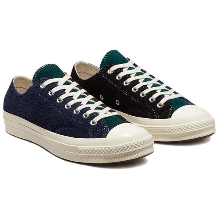 Converse Chuck 70 Low Beyond Retro Fleece Black Blue Green 172268C