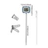 Digital Meat Insert Thermometer Food Thermometer for Candy Beef Liquids
