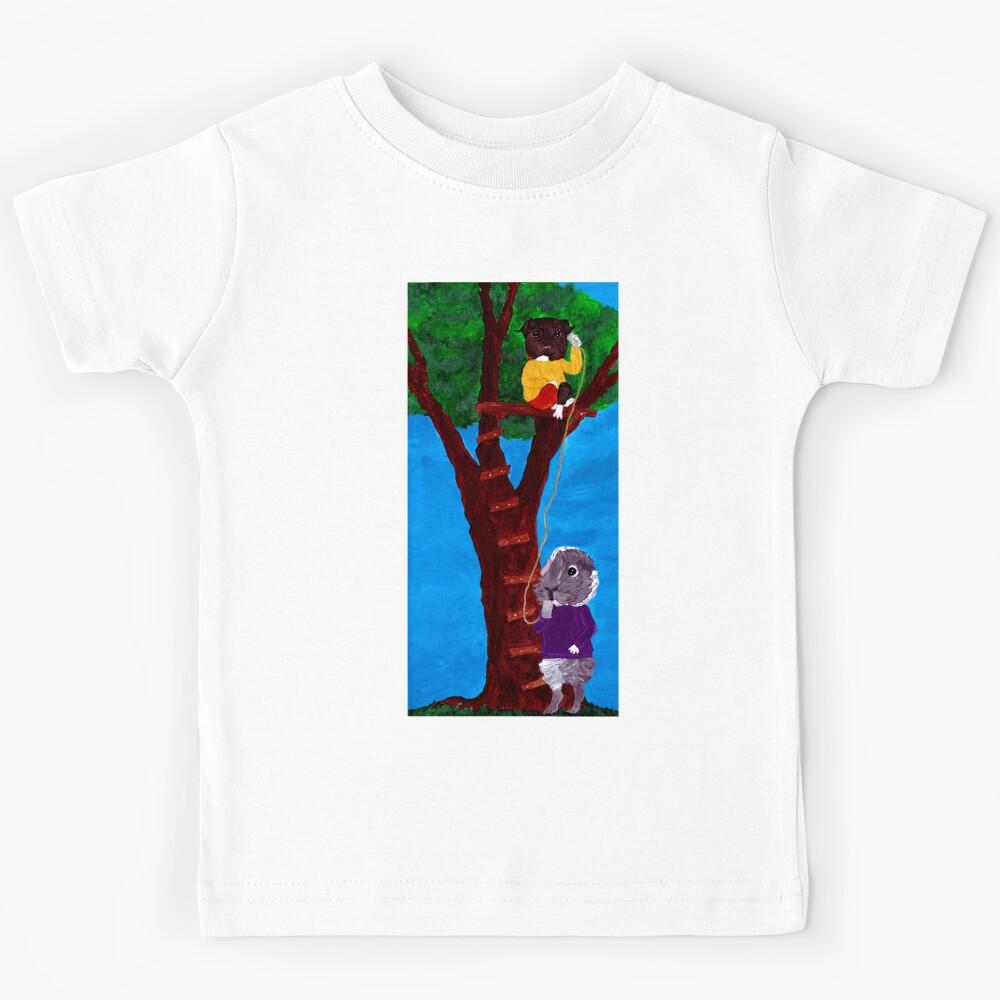 Guinea Pigs on the Phone: Jonesy & Snorri s Tin Cans Kids T-Shirt 130
