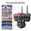 AIOOK Hieasy Camera 4 Lens HD 20MP Outdoor Wifi Camera Night Vision Mobile Tracking PTZ IP CCTV Smart Alarm Two Way Intercom