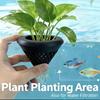Floating Planting Basket for Fish Tanks, Hydroponic Aquatic Plant Planting Basket, a Small Aquatic Plant Landscaping Tool