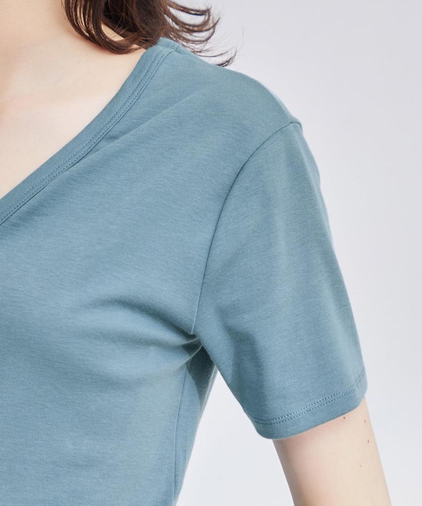 ROPE PETIT BATEAU In White Maine Women's V-Neck T-Shirt (10)