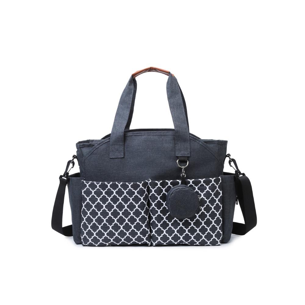 Large Capacity Mommy Bag Multi-compartment Mom Handbag Practical Mom Stroller Bag  Shopping