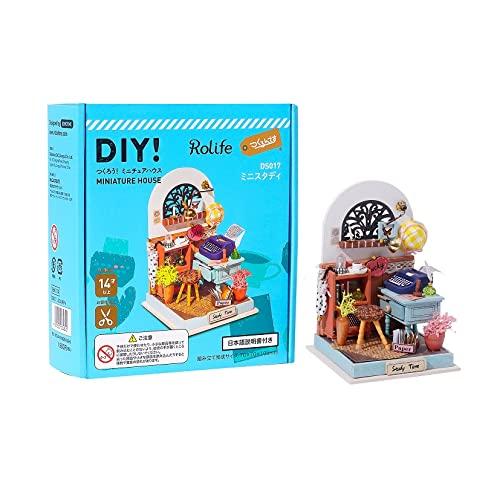 Tsukurundesu® DIY Miniature Dollhouse Sweet Home Series (Mini Study) with Japanese Instructions