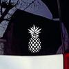 Family Car Styling Window Door Decal Pineapple Pattern Sticker Decor
