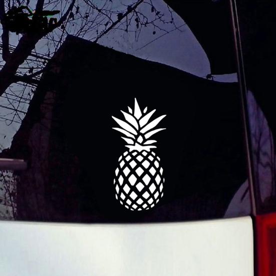 Family Car Styling Window Door Decal Pineapple Pattern Sticker Decor