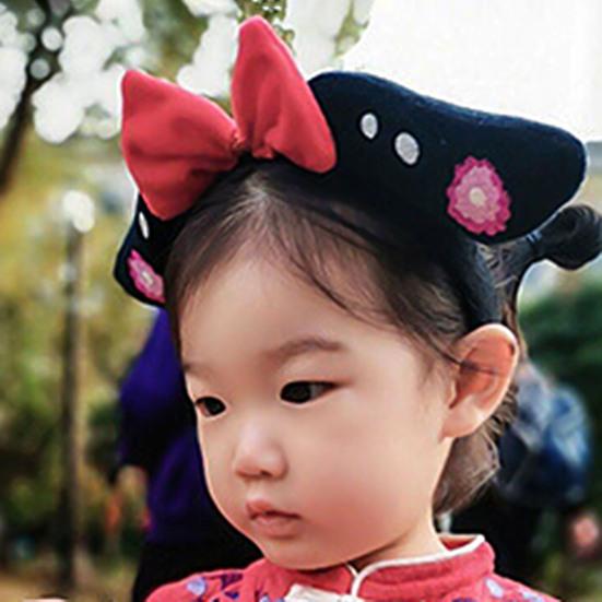 Girl Flower Tassel Hair Hoop Cosplay Princess Headwear Chinese Ancient Hairband