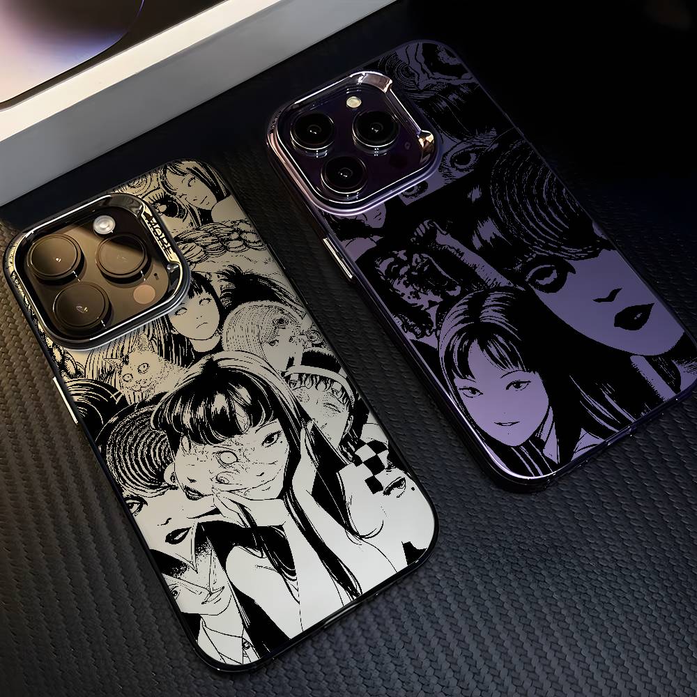 Phone Case PIKPAKA J-Junji Ito Horror Comics for Samsung Galaxy S26 S25 S24 S23 S22 S21 S20 FE Ultra Edge Anti Fall Matte Cover