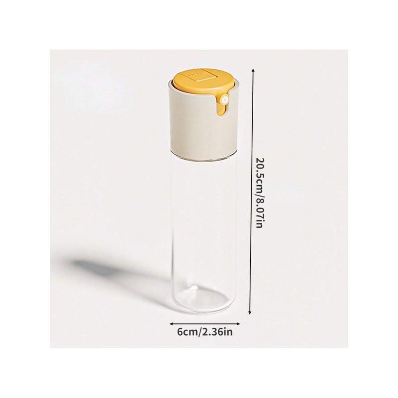 Seasoning Jar Spice Jar Sugar Salt Jar With Lid Spoon Monosodium Glutamate Seasoning Bottle Food Storage Box Kitchen Container