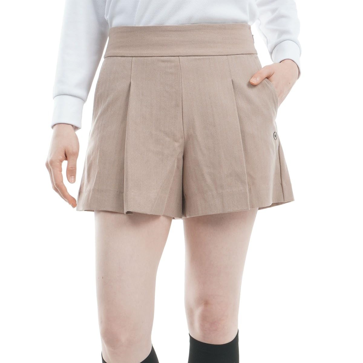 

Shorts Golf SS [Pin Apparel] Women s (Stretch) / / 622-4232900 040_Beige