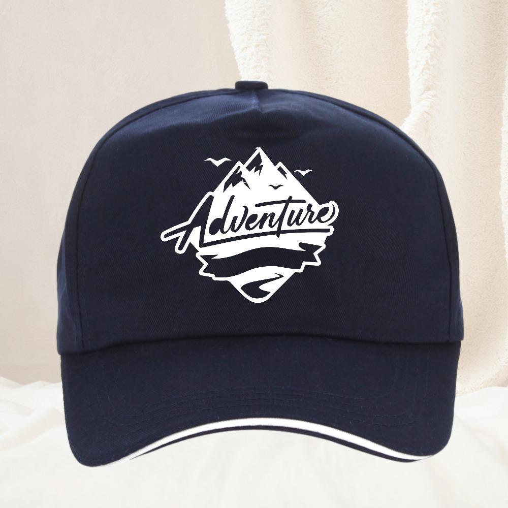 Adventure Is Out There Outdoor Sun Hat for Mountain Climbing Adjustable Unisex Women Baseball Cap Pike Hunter Fishing Hats