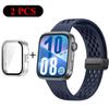 Armband+Hülle Silikonband für Huawei Watch Fit 4 Pro Fit 4 Bequemes Armband für Huawei Watch Fit 3 Atmungsaktives PC-Gehäuse