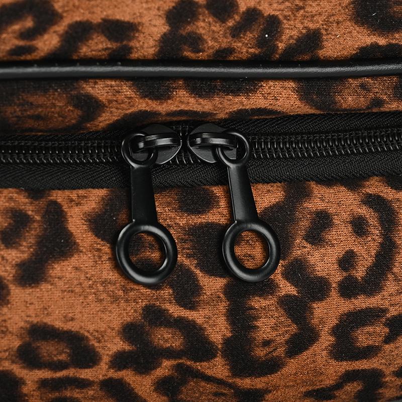 Leopard Print Large Capacity Travel Bag Women's Short-Distance Boarding Storage Bag Portable Luggage Bag