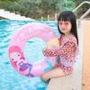 And Adult Childrens Cartoon Mermaid Dinosaur Thickened Inflatable Swimming Ring