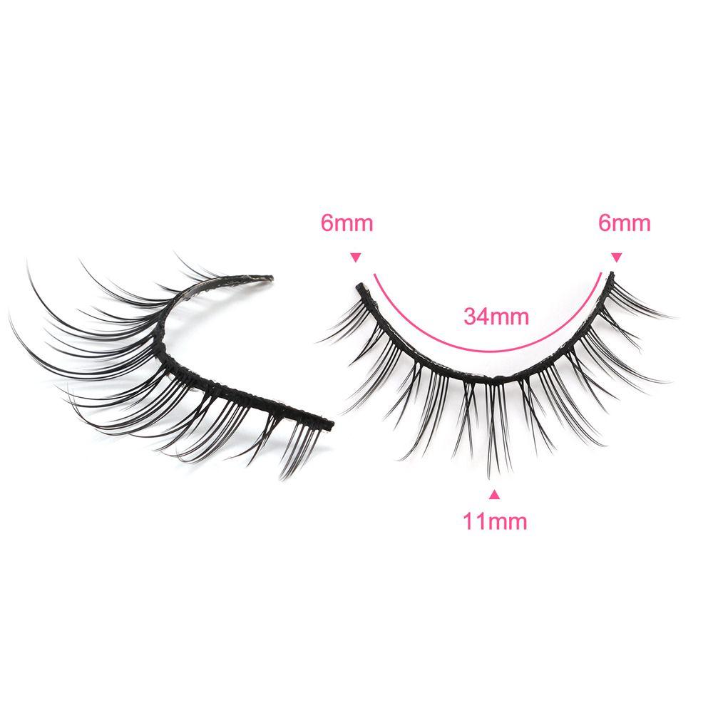 Cat-Eye Makeup Fairy Clusters Fake Eyelashes Manga Lashes Mink Lashes Anime Lashes Cosplay Lashes