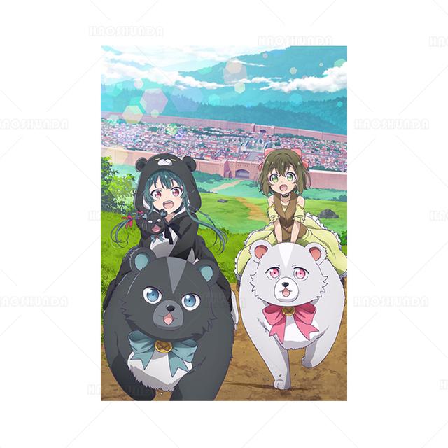 Canvas Painting Anime Posters Kuma Kuma Kuma Bear Yuna Fina Retro Poster Wall Decor Wall Art Picture Room Decor Home Decor