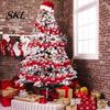 Snowy Winter Tree Ornaments 78 Inch Red Christmas Tinsel Garland, Holiday Shiny Metallic Foil Twist Garland Flexible Hanging for Party with Snowflake