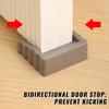 4Pieces Practical Door Stoppers Wedges Crafted from High Strength Rubber Materials for Effective Windproof Resistance