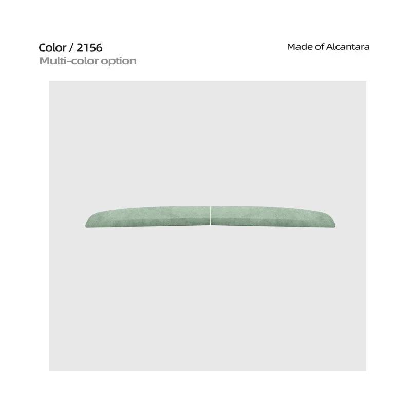 

Накладка на центральную панель управления передней панели автомобиля из алькантары и замши для Tesla Model 3 Highland 2024, внутренняя крышка приборной панели