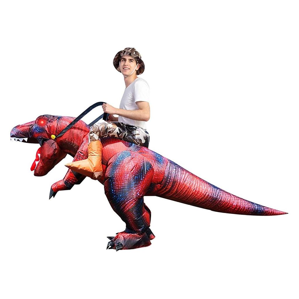 Velociraptor Inflatable Costume Halloween Cosplay Dinosaur Costume Creative Costumes
