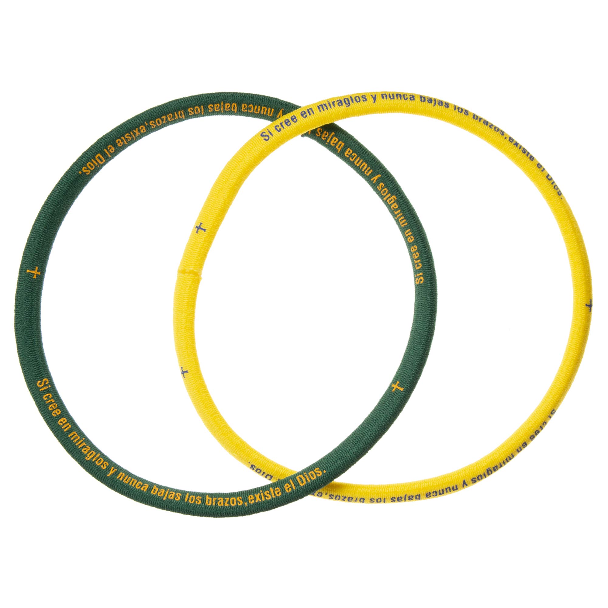 PENALTY COSMOWIN Bracelet Pulsera CSF156 Dark Green x Yellow Free free size жёлтый