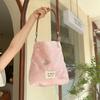 4 Jacquard Butterfly Handbag Bag Cowhide Shoulder Strap Retro Underarm Shoulder Bag Premium Sense Hand Carry Small Square Bag