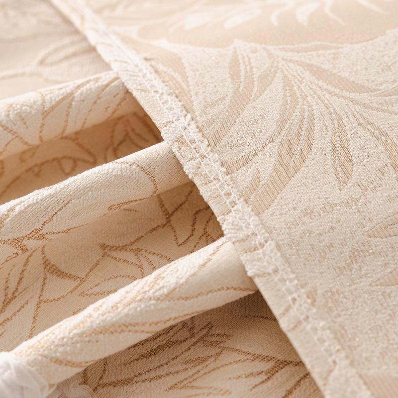 1pcs French Irregular Printed Sofa Cushion Chiffon Skirt Edge Sofa Blanket Anti Slip and Cat Scratch Resistant Bench Cloth Machine Washable Non-deform