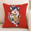 New Style of Lucky Cat Series Pillowcases, Home Office Sofa Pillow Cushion Covers, Seats