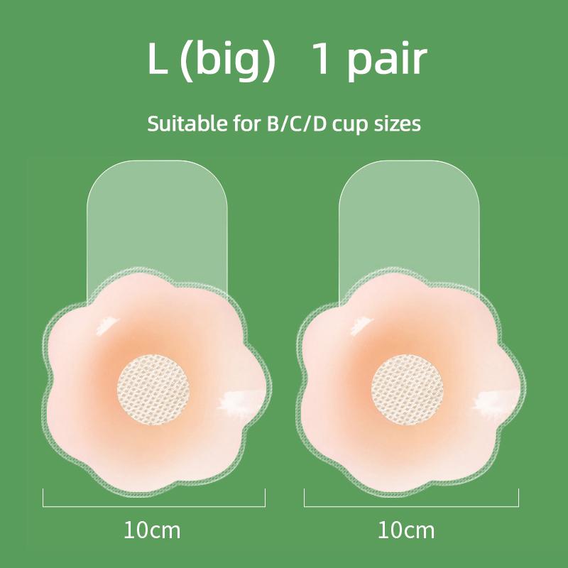Full Coverage Push Up Bra for Large Chest Women, ABCD Cup Invisible Adhesive Silicone Sticky Bra Strapless Wedding Bra with Lift