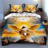 Radiant Angelic Figure Bedding Duvet Cover Sets Duvet Covers Pillowcases Gifts (1 * Duvet Cover 2 * Pillowcases, Without Duvet Insert)