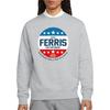 Ferris BuellerÂ´s Day Off Unisex Adult Vote Ferris For President Sweatshirt