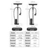 WEST BIKING Bike Floor Pump 120/160PSI High Pressure Cycling Pump Air Inflator Schrader Presta Valve Road MTB Bicycle Tire Pump