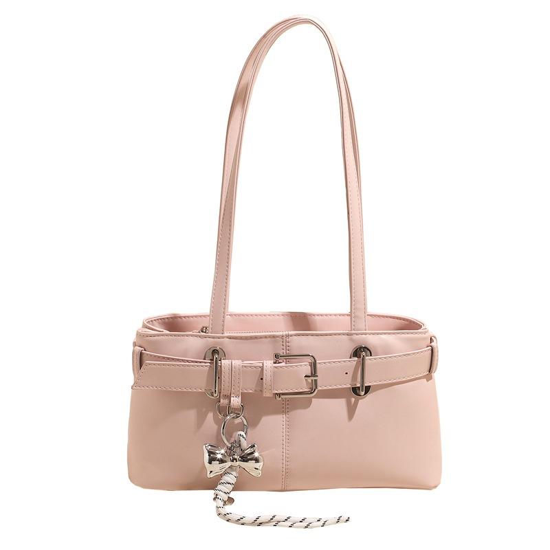 Retro Portable Commuter Bag Women's Spring Summer 2025 New Trendy Fashion Korean Underarm Bag Versatile Large Capacity Bag