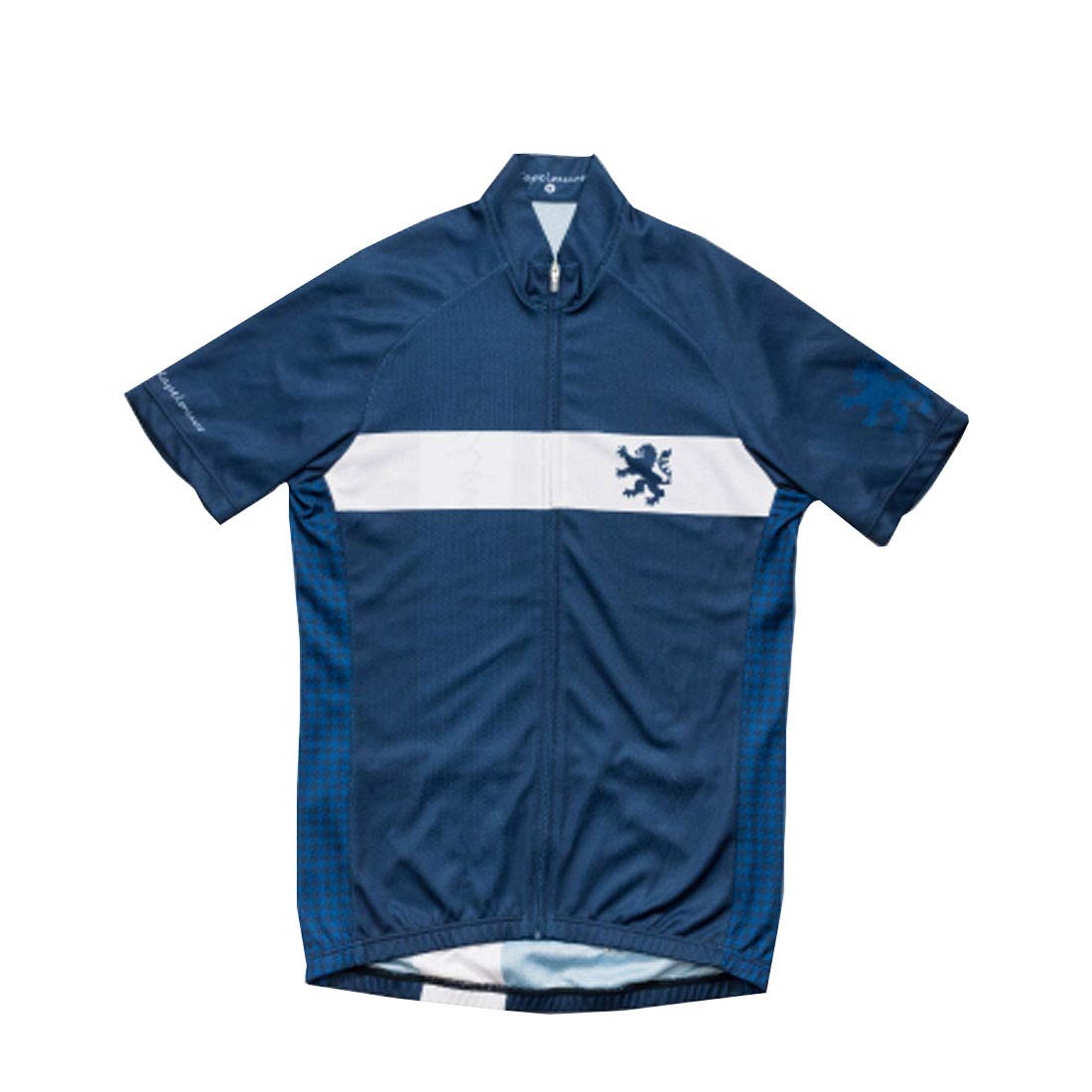 

KAPELMUUR x Kyubey Дизайн Ограниченной Серии Велосипедная Джерси с Коротким Рукавом Капель Гусиная Лапка Унисекс Велосипедная и Гусиная Лапка Размер Джерси, Джерси, Синий,