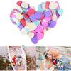 DECORA 1 Inch Multicolor Hearts Paper Confetti for Wedding St. Valentine's Day Decorations