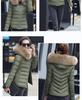 Autumn Winter Korean Style Women's Slim Fit Cotton Padded Jacket - Cold Protection Outerwear
