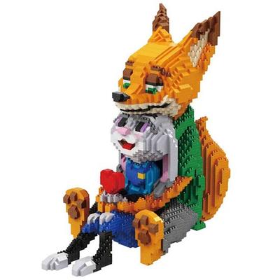 Nanoblock Yutonara Odpoczywający Królik i Lis 4500 Części (PCS)