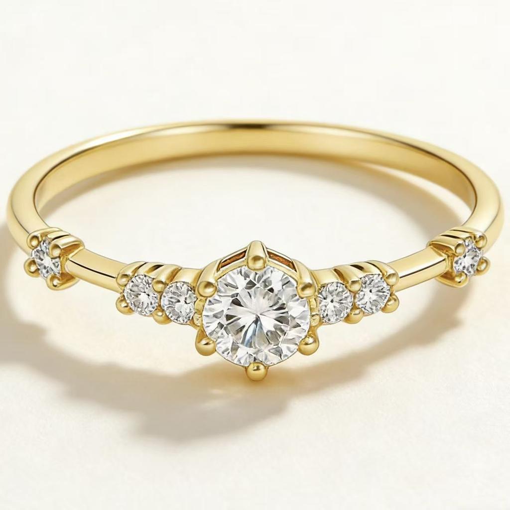 Women Twig Leaf Stackable Gold Rings Set Vintage Zircon Bands Dainty Jewelry for Birthday Holiday Anniversary