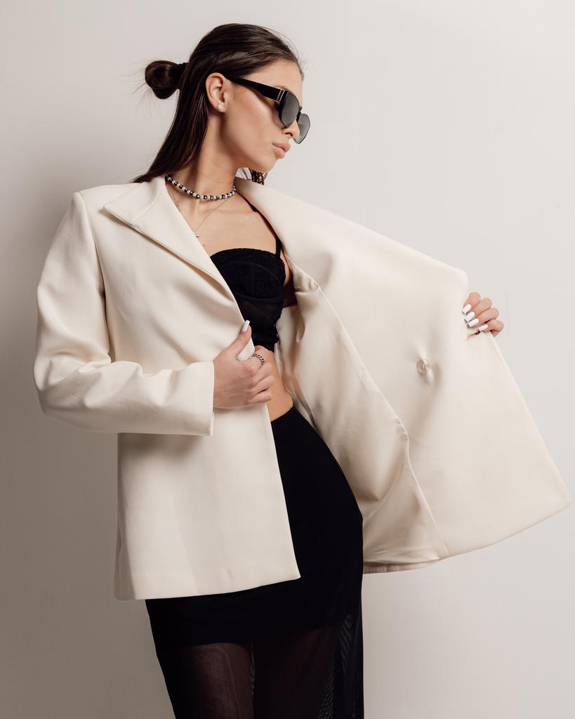 Women's Jacket Samsara 5000 36 Milky