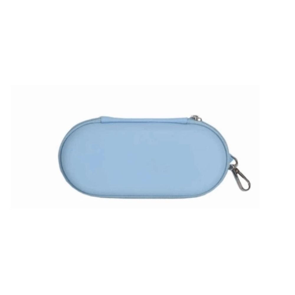

PU Glasses Storage Bag Dual Sunglasses Cover Fashion Eyeglasses Case Travel синій