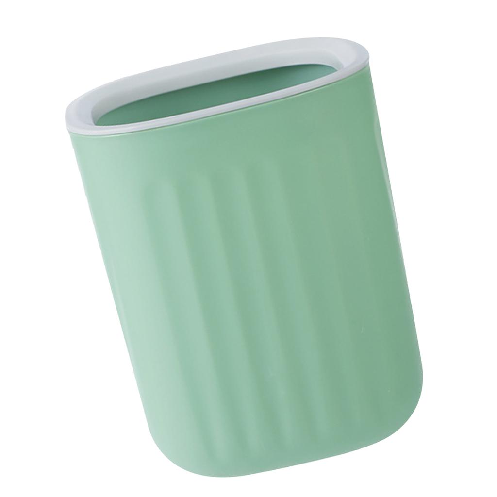 Desktop Trash Can Pressure Ring Simple Mini Rubbish Can Fashionable Rubbish Bin for Dormitory