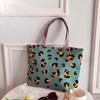 Women Canvas Bags Casual Daily Shoulder Tote Shopper Handbag Simple Hobo Bags