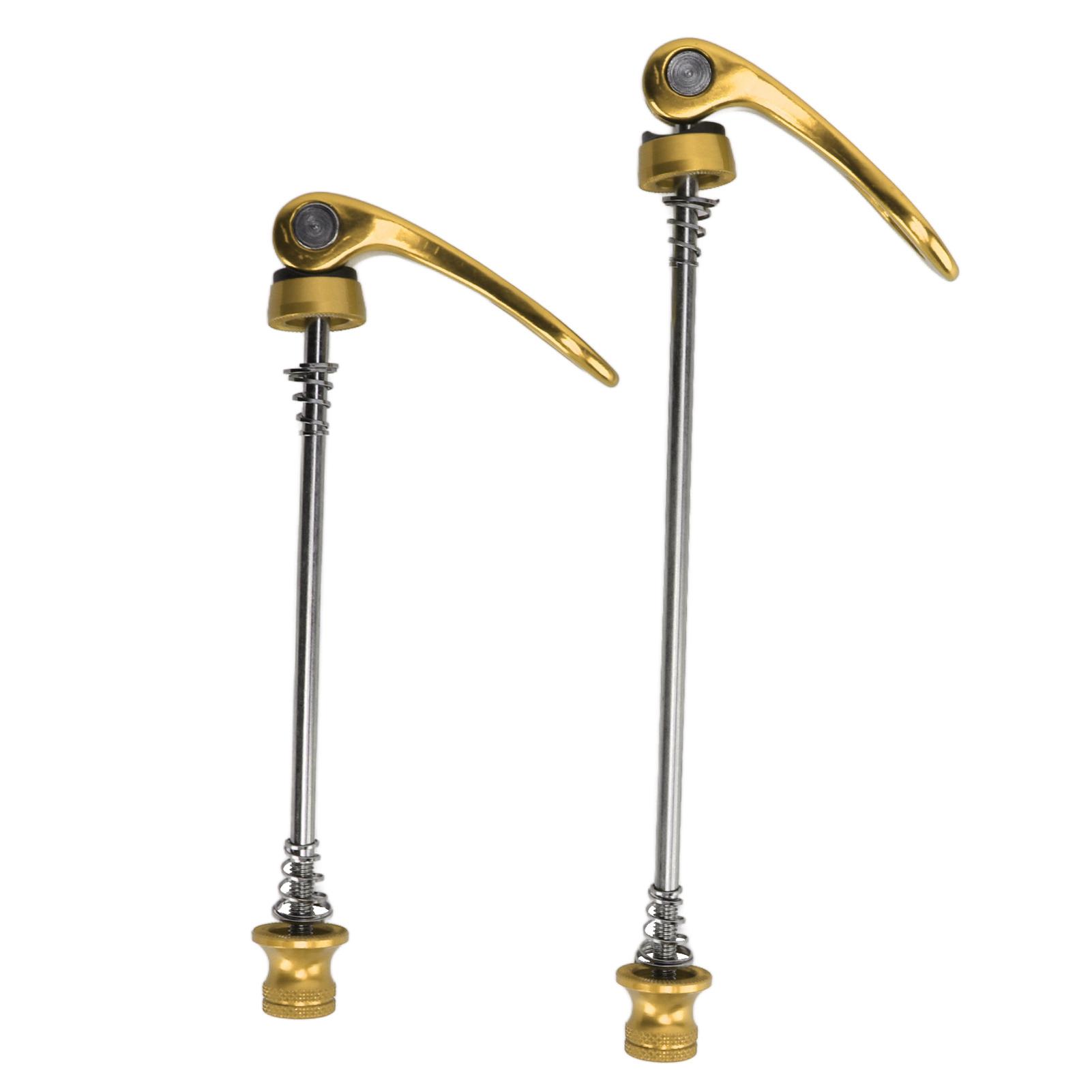 

2Pcs Bicycle Quick Release Lever Removable Easily Replace Light Weight 4 Colors Bike Skewer for